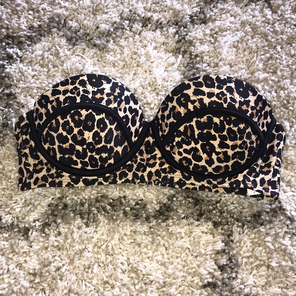 Cheetah Bralette Bikini Top & Cheeky Bottom